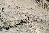 Ladakh - Leh, monk of the Tsemo Gompa 